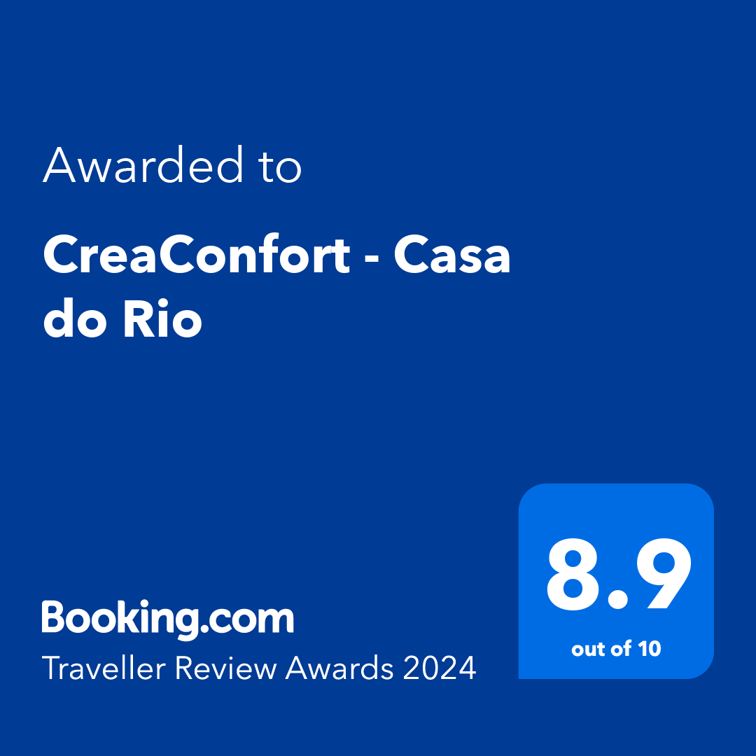 O Booking.com concedeu ao CreaConfort - Casa do Rio uma classificação de 8,9 em 10.