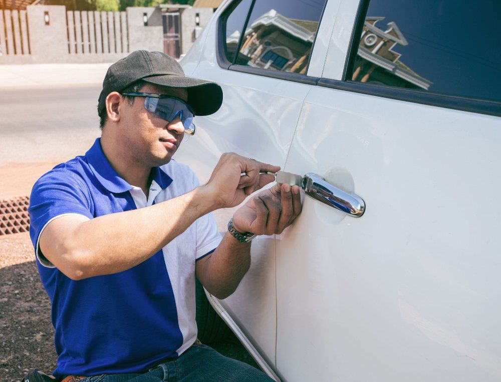 Locksmith Making Car Key — Elyria, OH — Elyria Locksmith Service, Inc