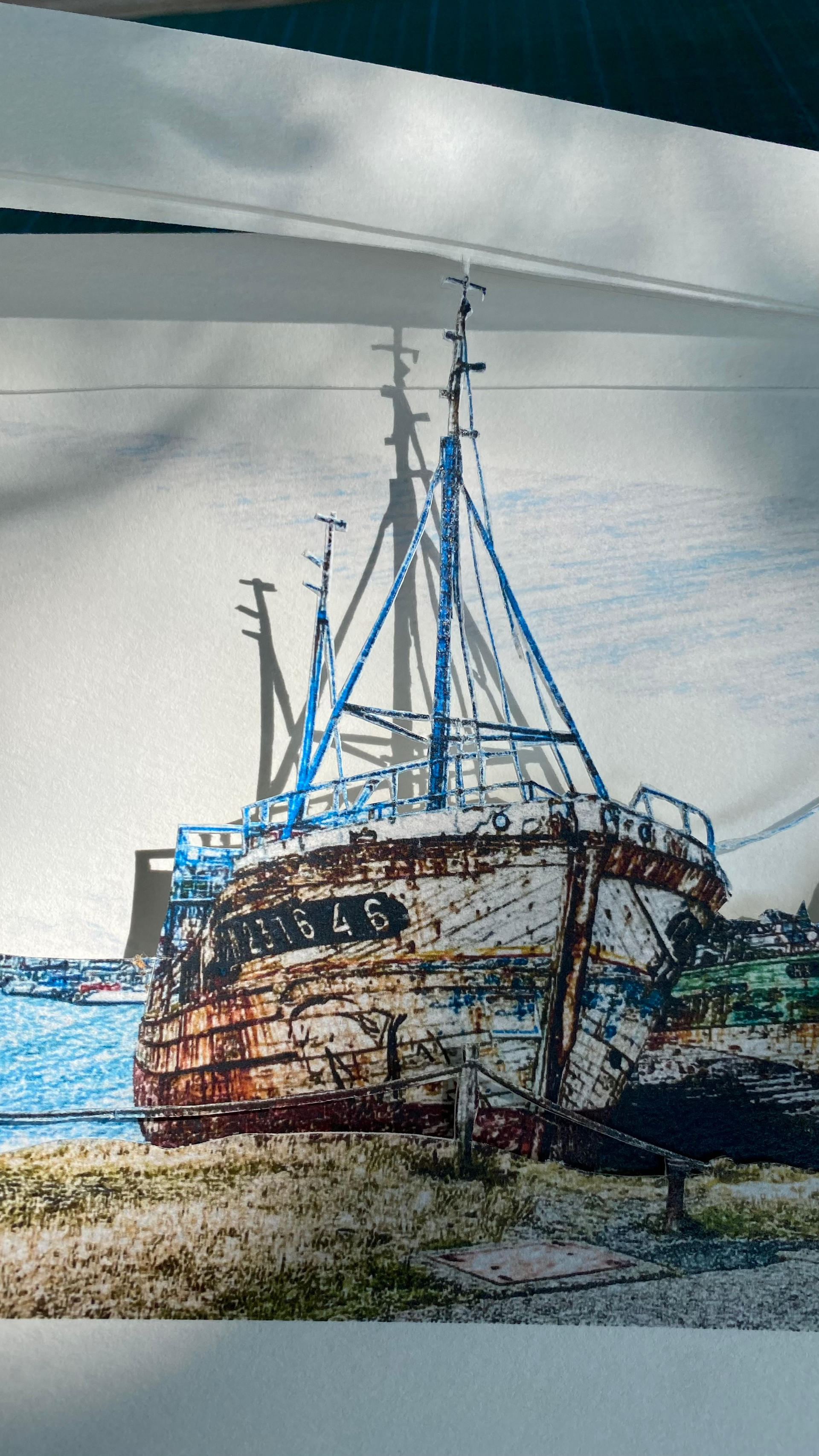 Print on Paper, handcut - SOLD