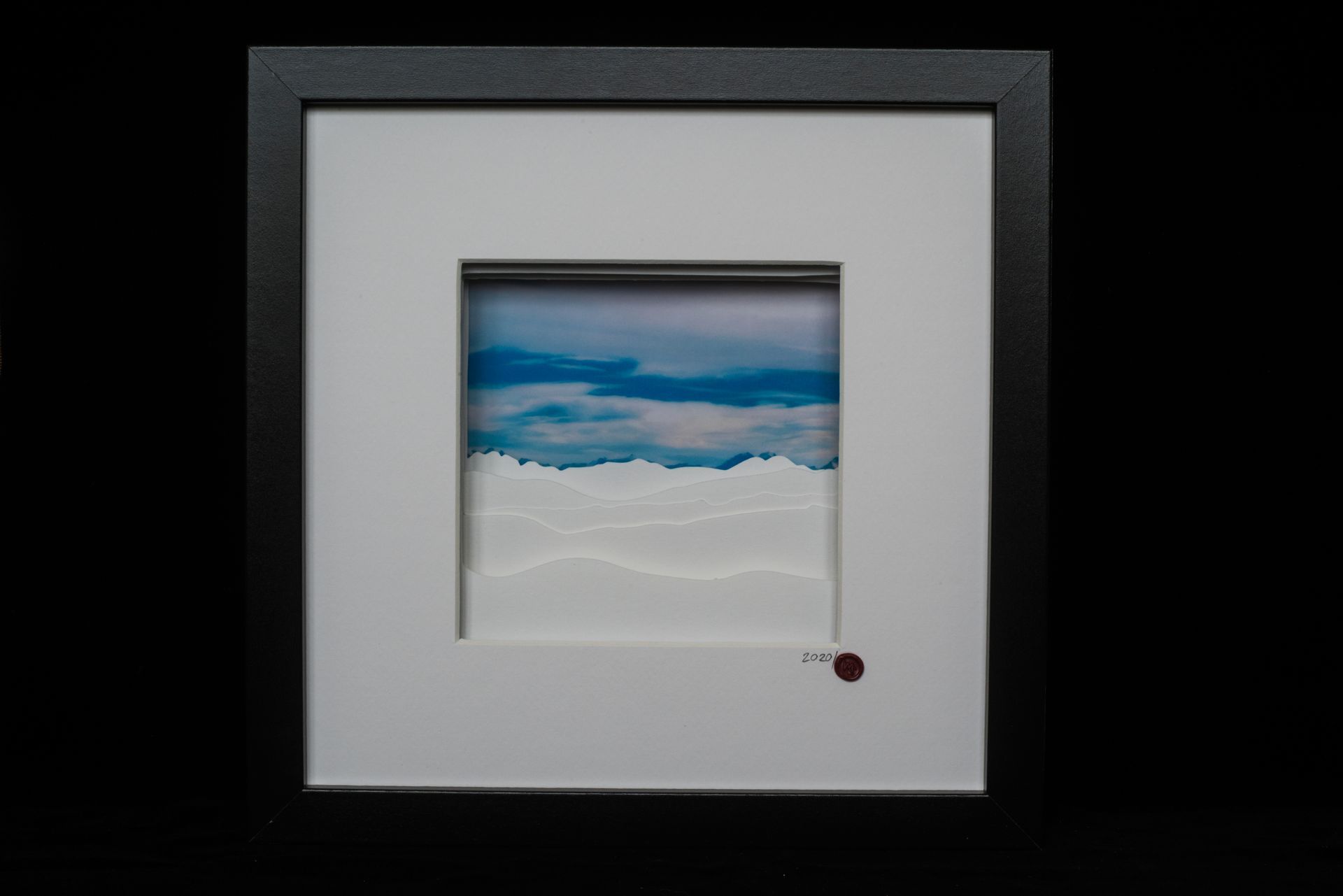 Print on Paper, handcut, 25x25cm