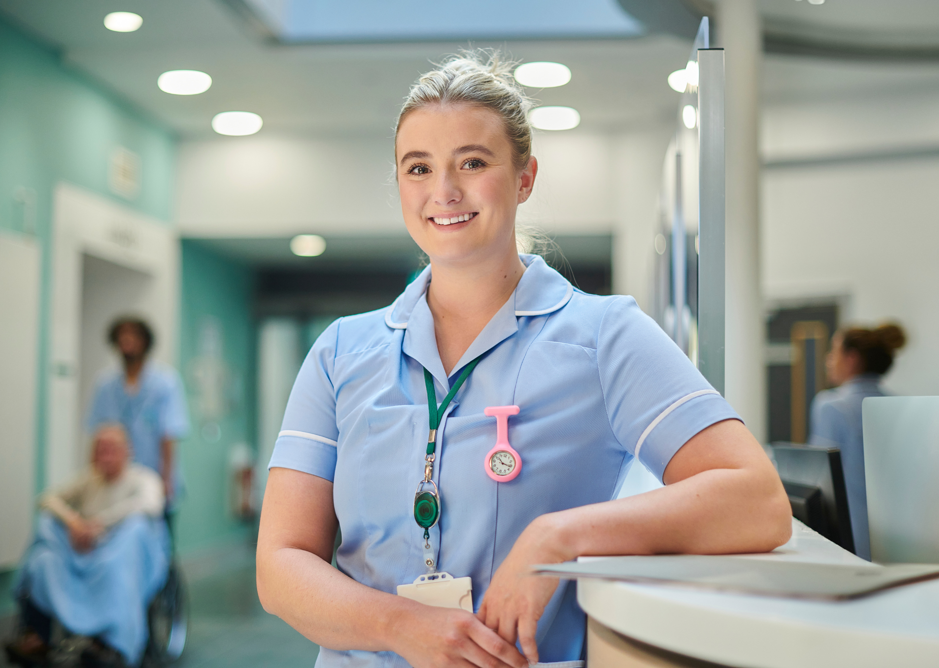 nurse in hospital