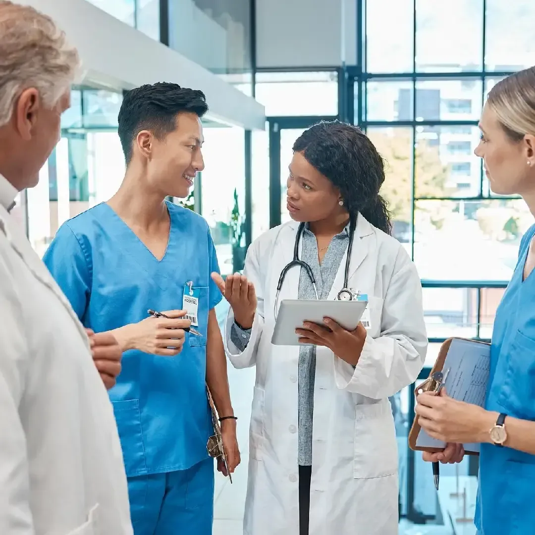 nurses and doctors