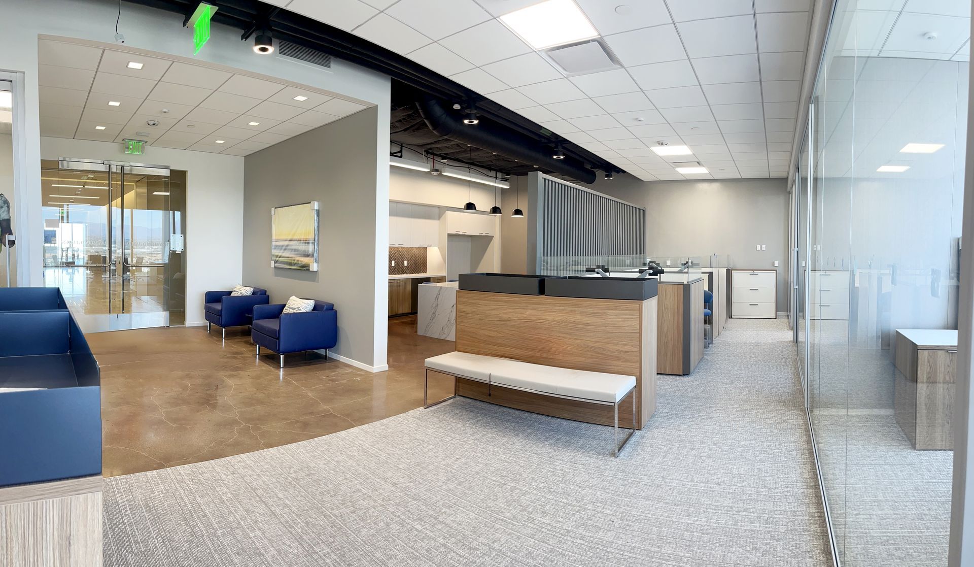 Pomona Innovation Village Complex Waiting Area — San Clemente, CA — Consolidated Contracting