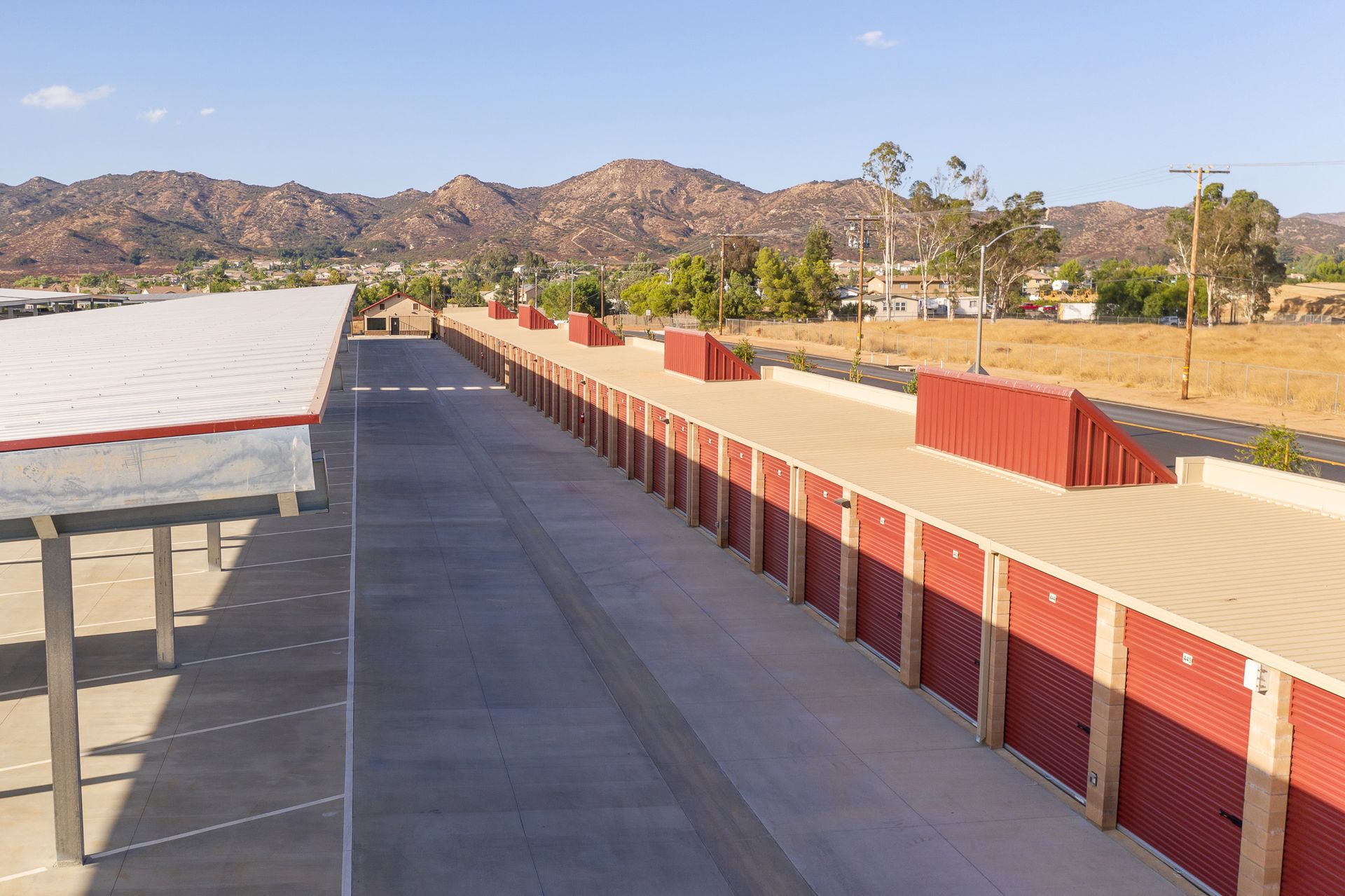 Big Easy RV & Boat Storage Top View — San Clemente, CA — Consolidated Contracting