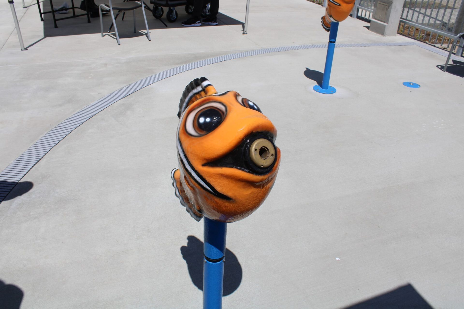 Jackie Robinson YMCA Fish Water Fountain — San Clemente, CA — Consolidated Contracting
