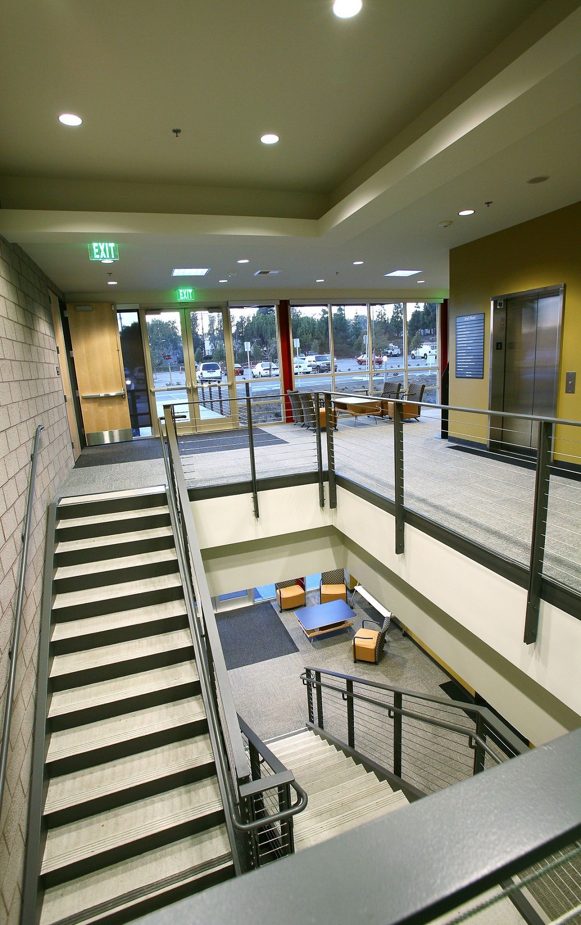 Office Lobby with Elevator — San Clemente, CA — Consolidated Contracting