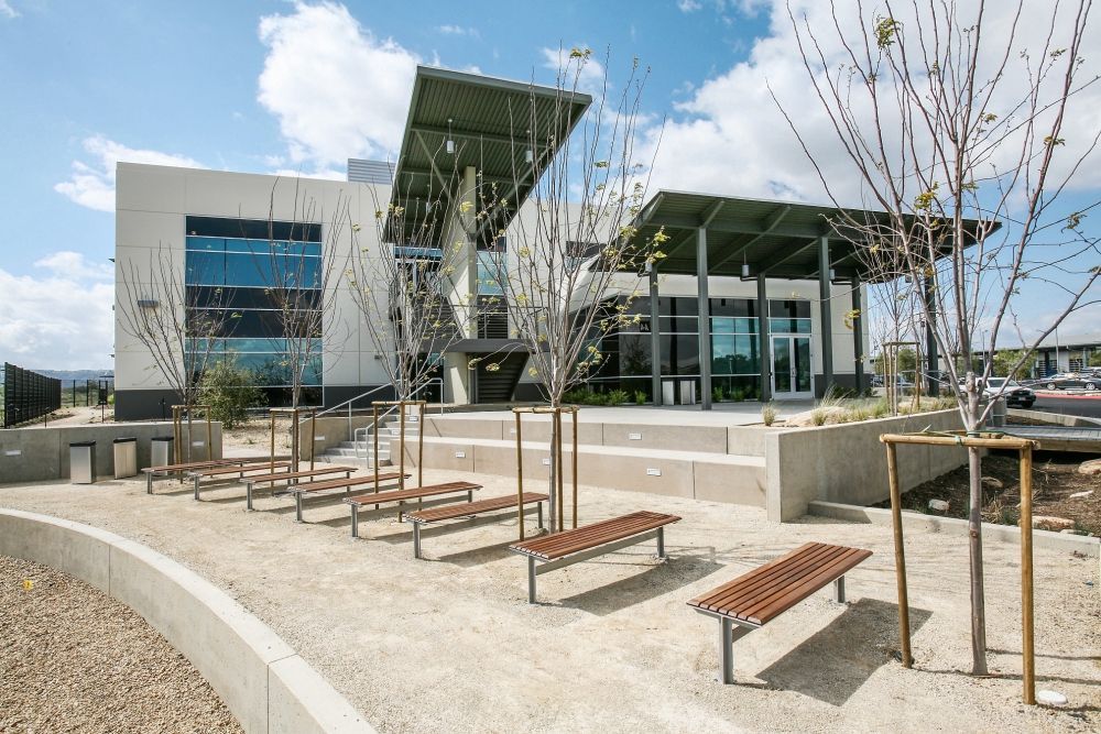 Corporate Training and Service Center Outdoor — San Clemente, CA — Consolidated Contracting