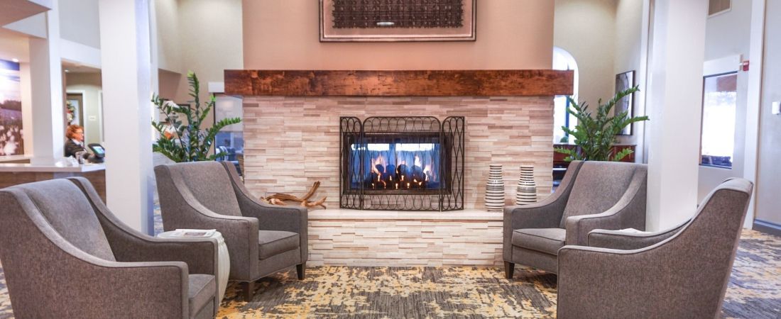 Fireplace and Sofa — San Clemente, CA — Consolidated Contracting