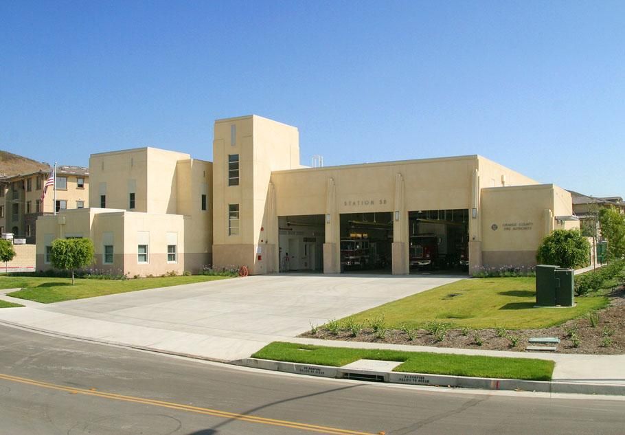 Ladera Ranch Fire Station #58 Front — San Clemente, CA — Consolidated Contracting