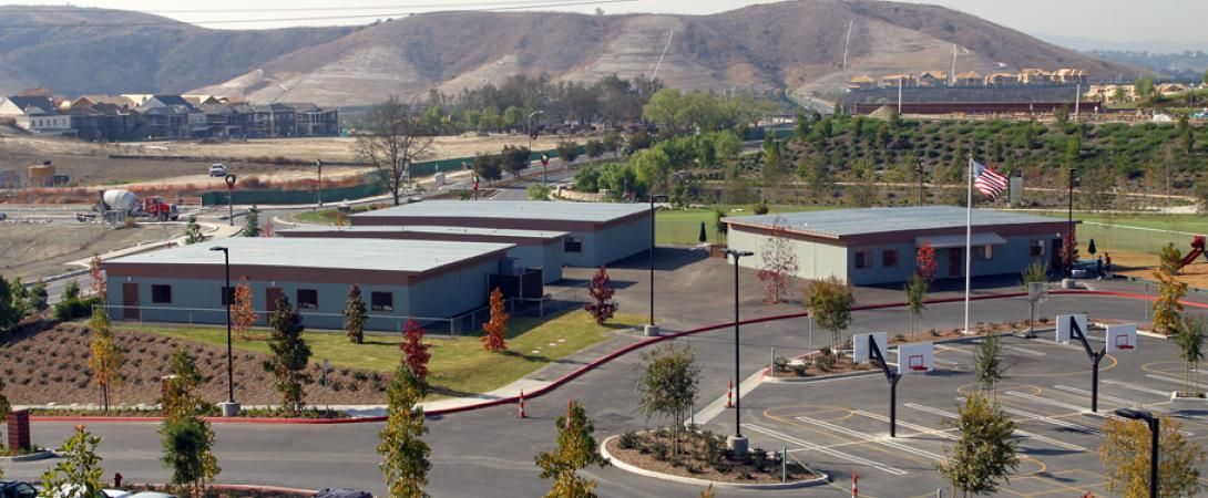 Aerial View of School — San Clemente, CA — Consolidated Contracting