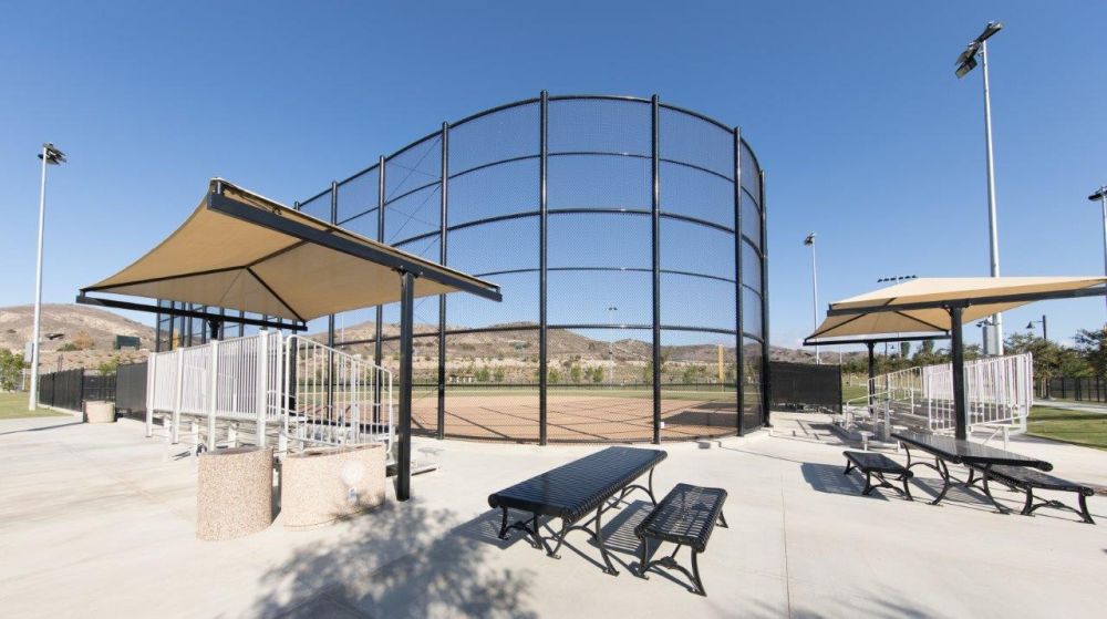 Portola Springs Community Park Bench Outside — San Clemente, CA — Consolidated Contracting