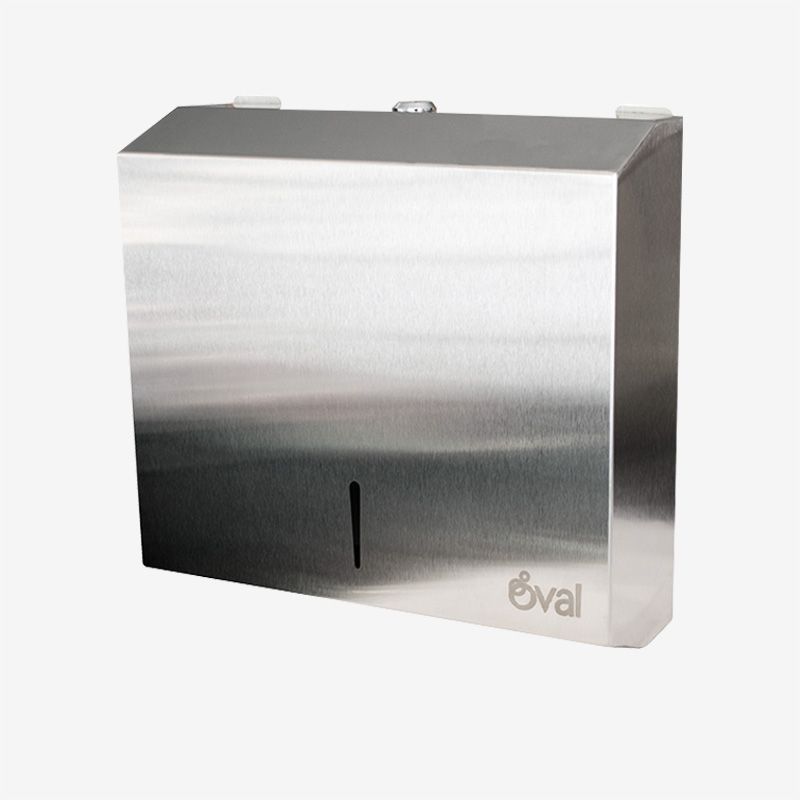 DV038 Despachador Interdoblada Inox (OVAL)