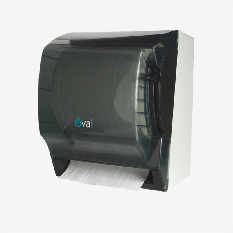 DV013 Despachador Toalla en Rollo Humo  (OVAL)