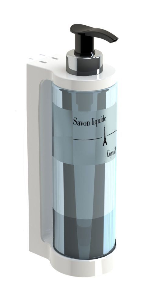 DISPENSADOR DE JABÓN ISISS BLANCO (JVD)