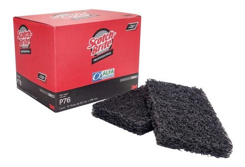 FIBRA NEGRAS P76 PARA USO RUDO SCOTCH-BRITE  3M