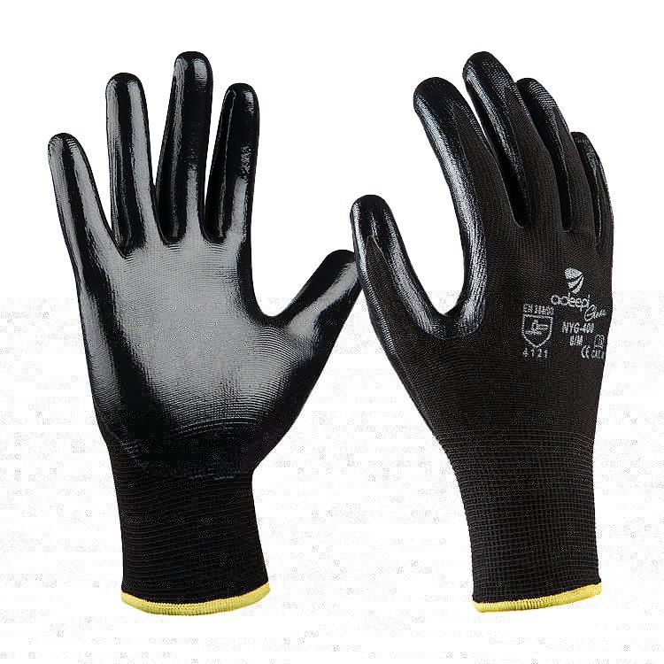 GUANTE D/NYLON C/PALMA POLIURETANO DERMACARE