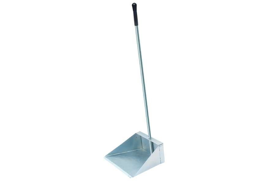 RECOGEDOR de LÁMINA REFORZADA Para trabajos de recolección gruesas  (EL CASTOR)