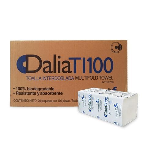 TOALLA INTERDOBLADA DALIA TI100 TI19700