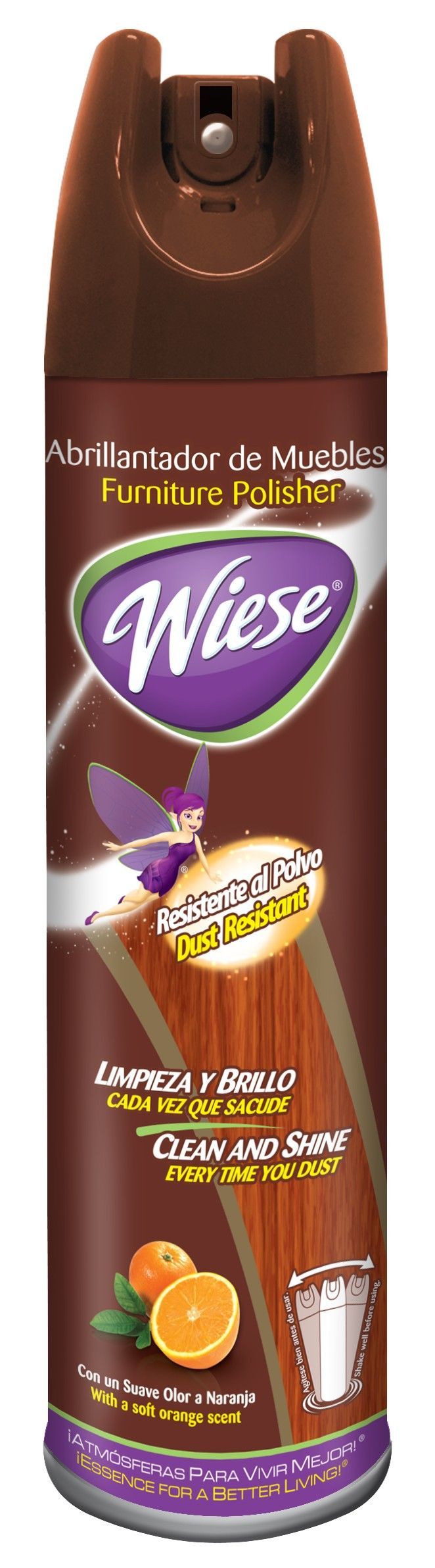 ABRILLANTADOR DE MUEBLESWIESE EN AEROSOL 400ml / 323gr