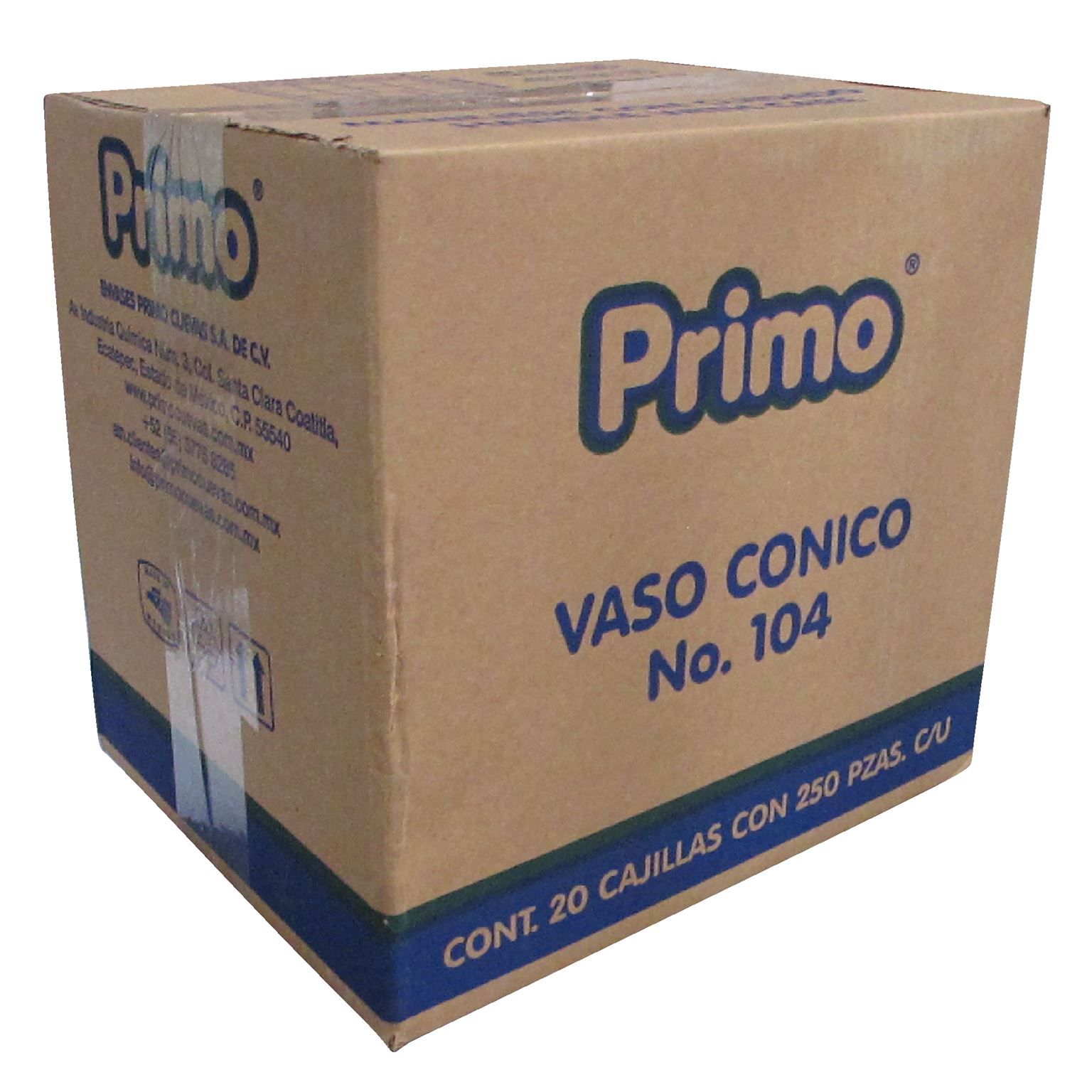 VASO CONICO #106