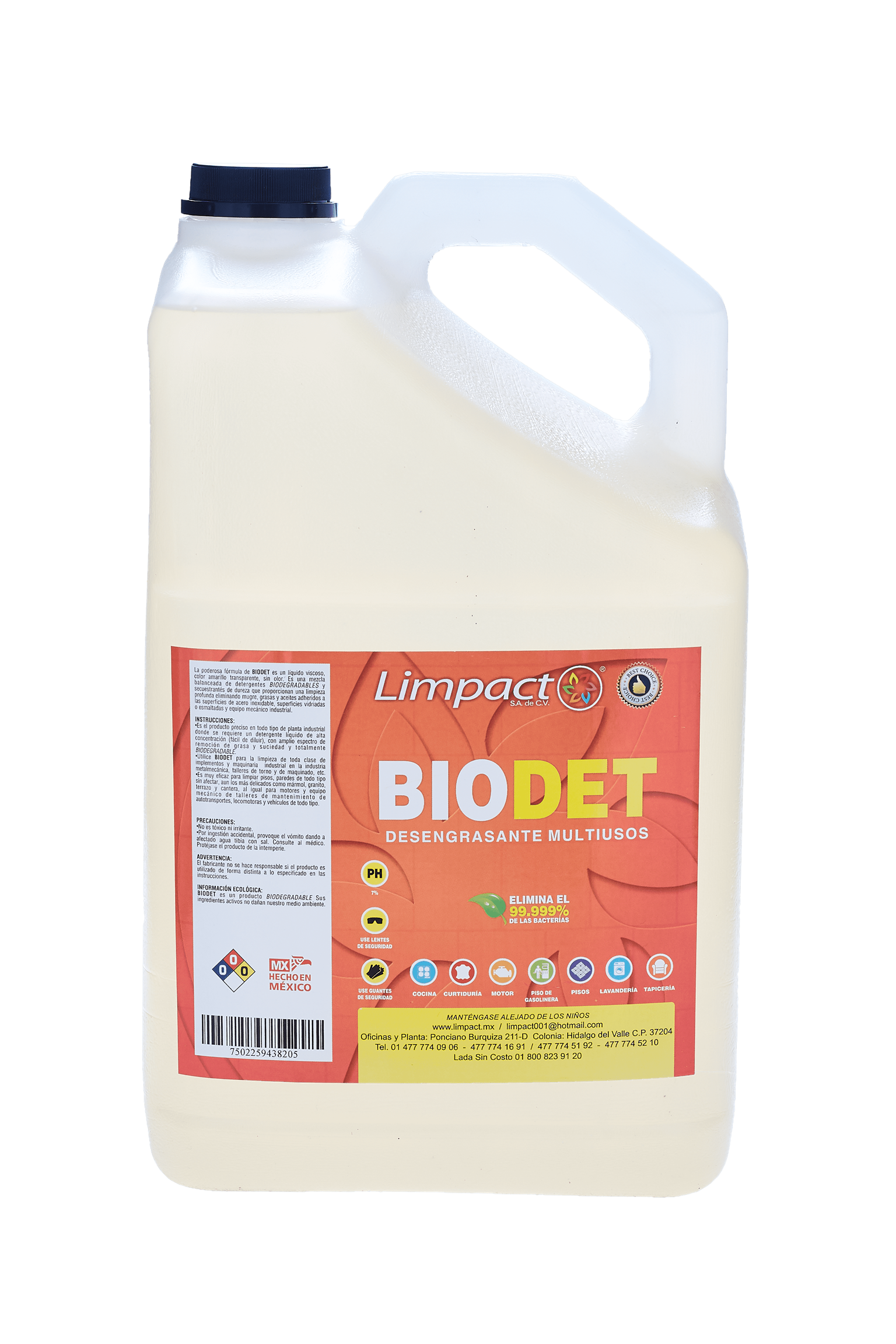BIODET (Detergente multiusos)