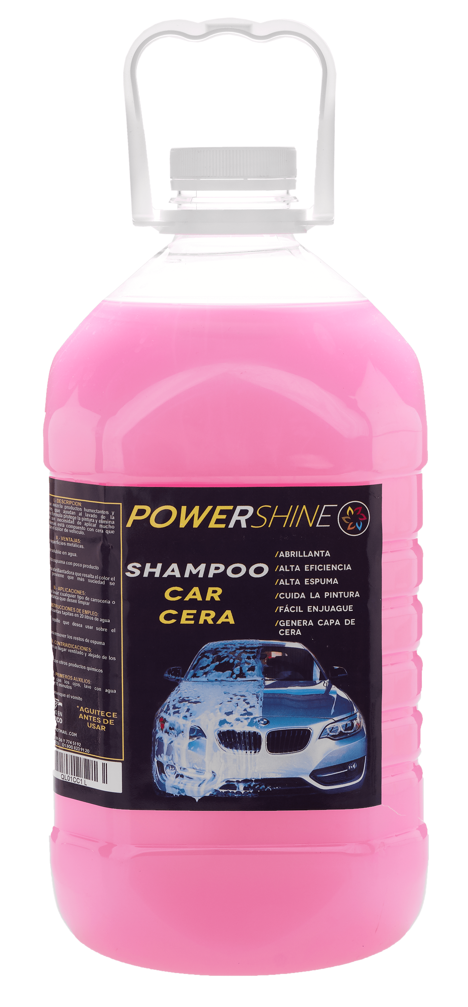 SHAMPO CAR CON CERA        (Detergente automotriz)