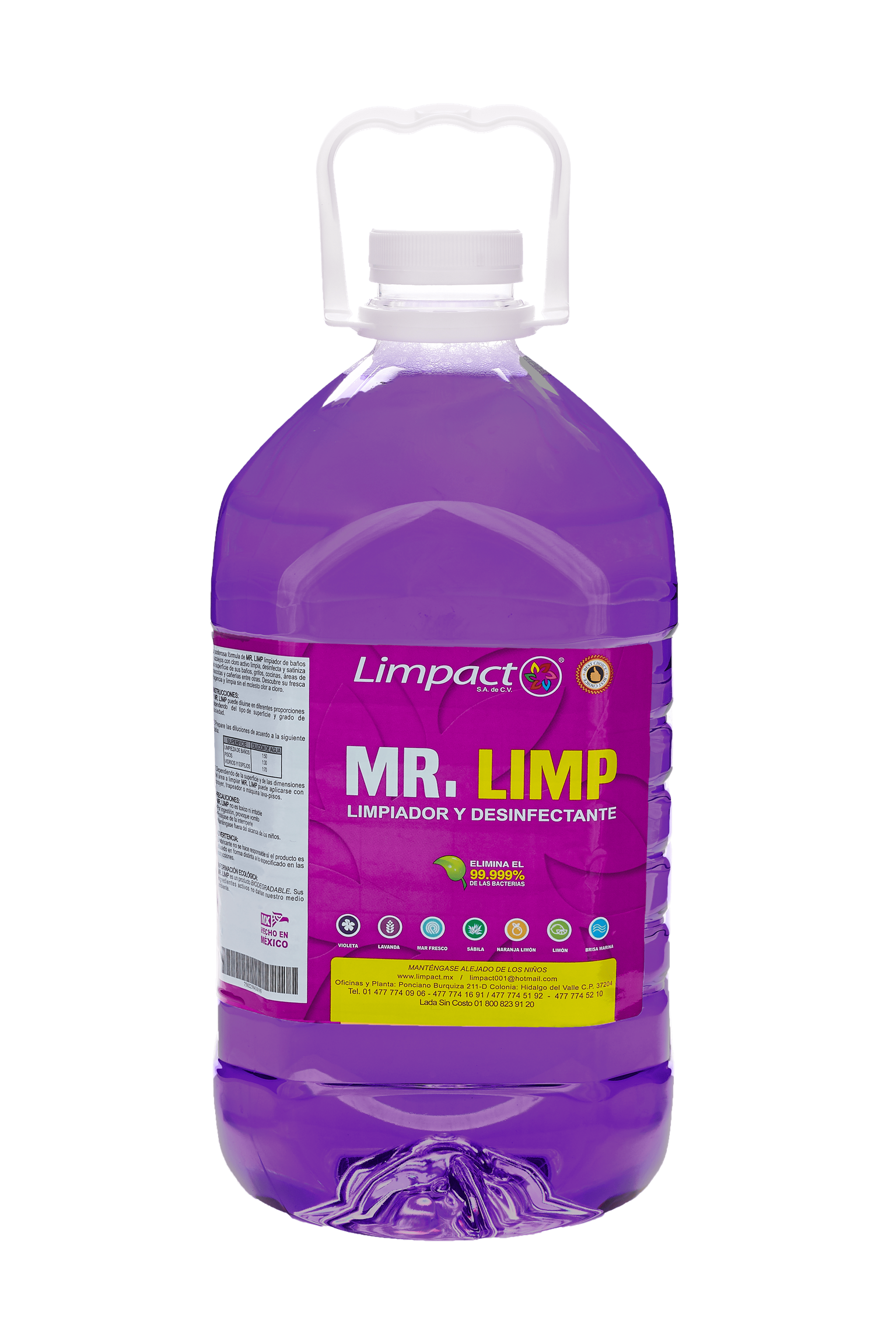 MR LIMP (Limpiador multiusos)