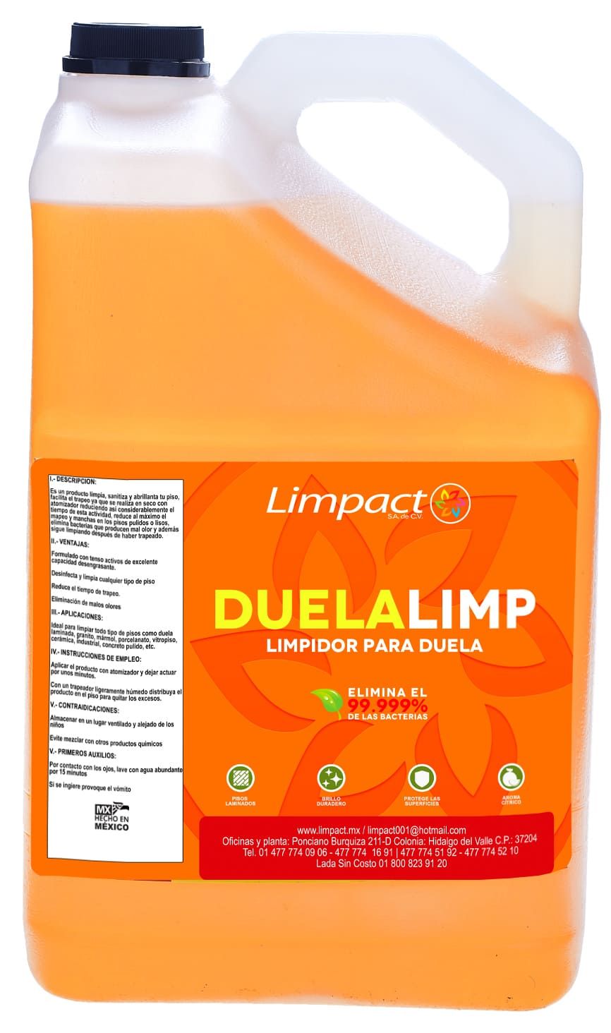 Limpiador para duela