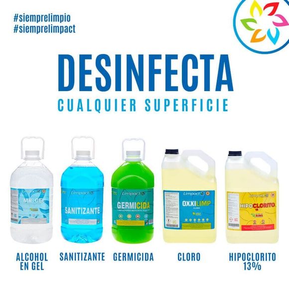 LIMPACT - Desinfectantes