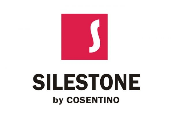 Un logo rouge et noir pour silestone par cosentino