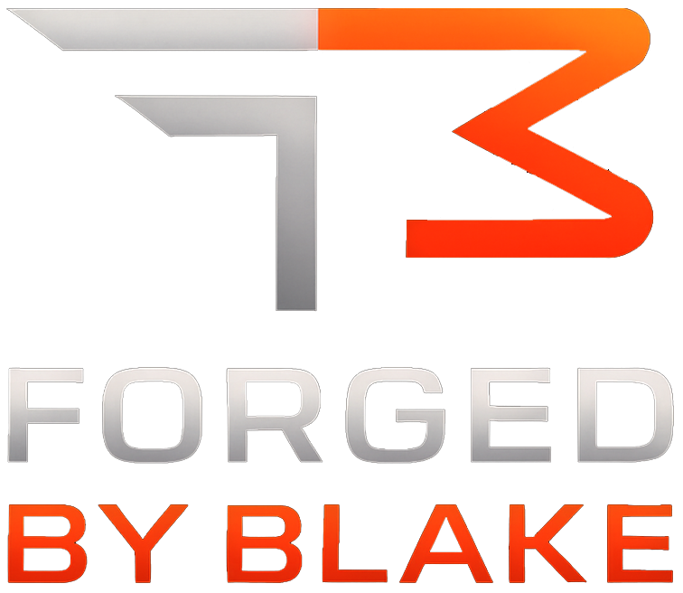 FORGED BY BLAKE logo.