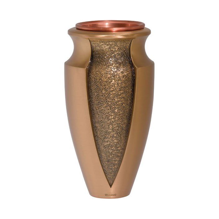 Portafiori per lapide in Bronzo
