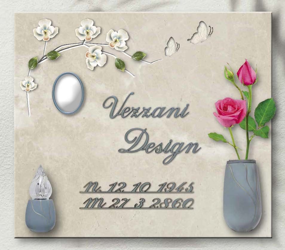 Loculo con incisione personalizzata vezzani design 1
