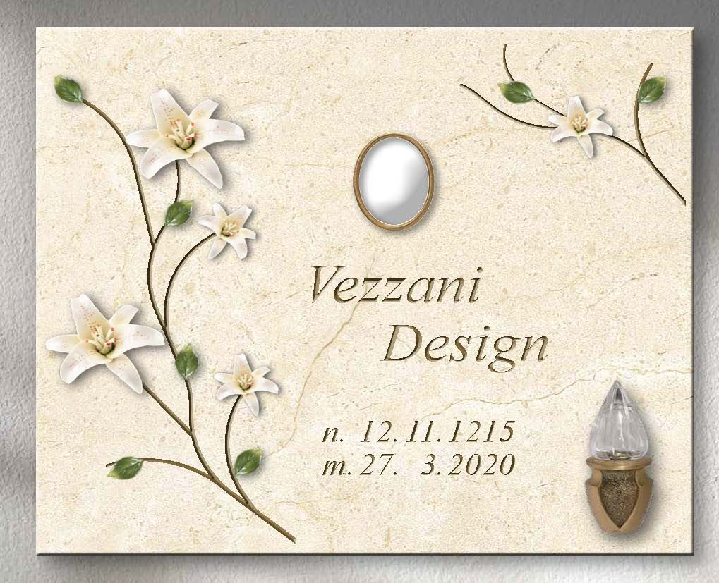 Loculo con incisione personalizzata vezzani design 2