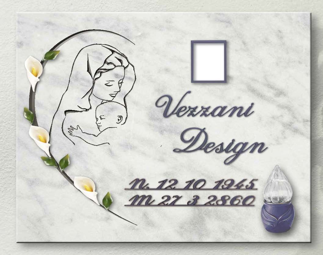 Loculo con incisione personalizzata vezzani design 3