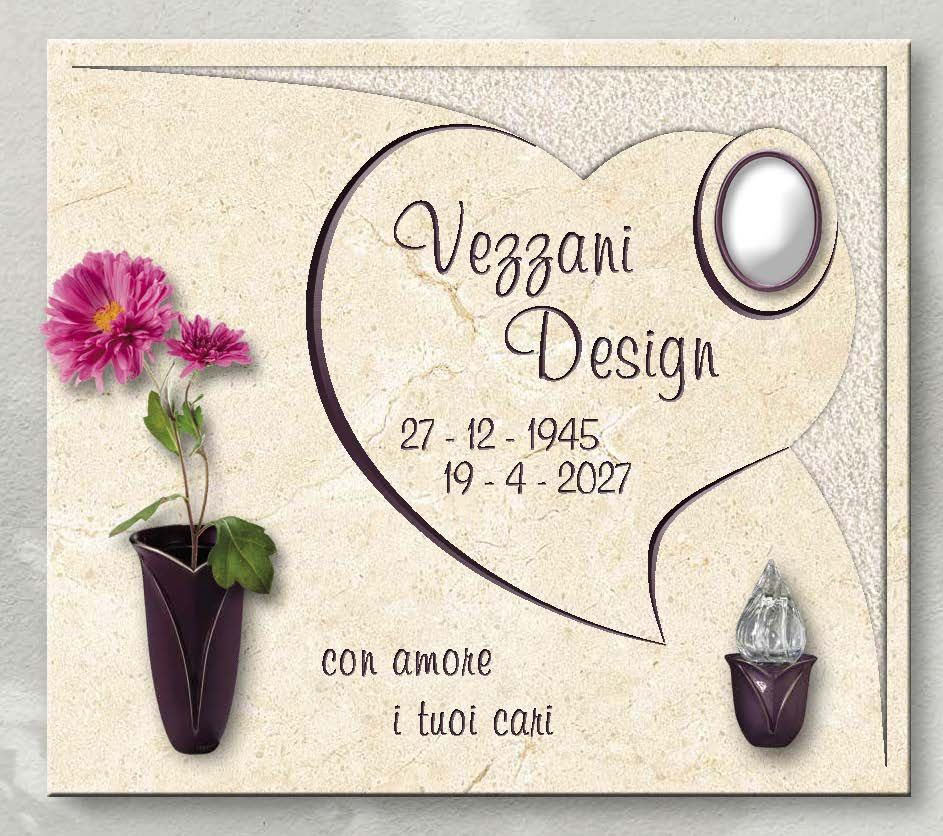 Loculo con incisione personalizzata vezzani design 21