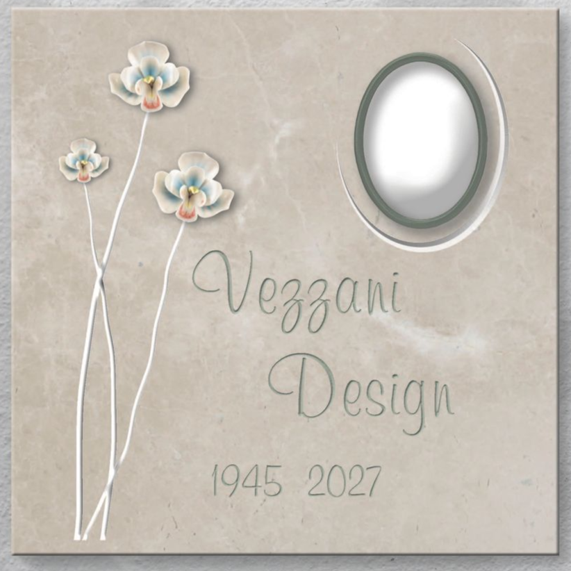 Ossario con incisione personalizzata vezzani design 1