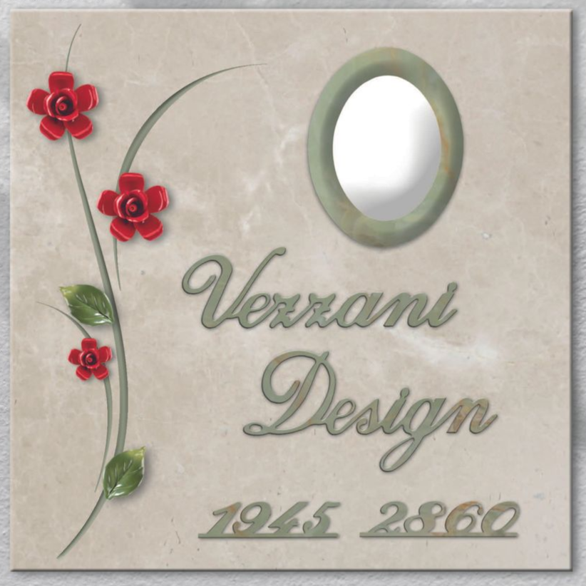 Ossario con incisione personalizzata vezzani design 4