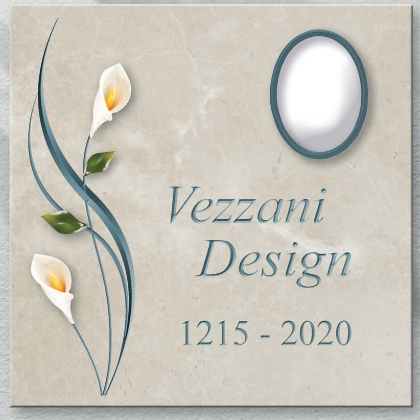 Ossario con incisione personalizzata vezzani design 12