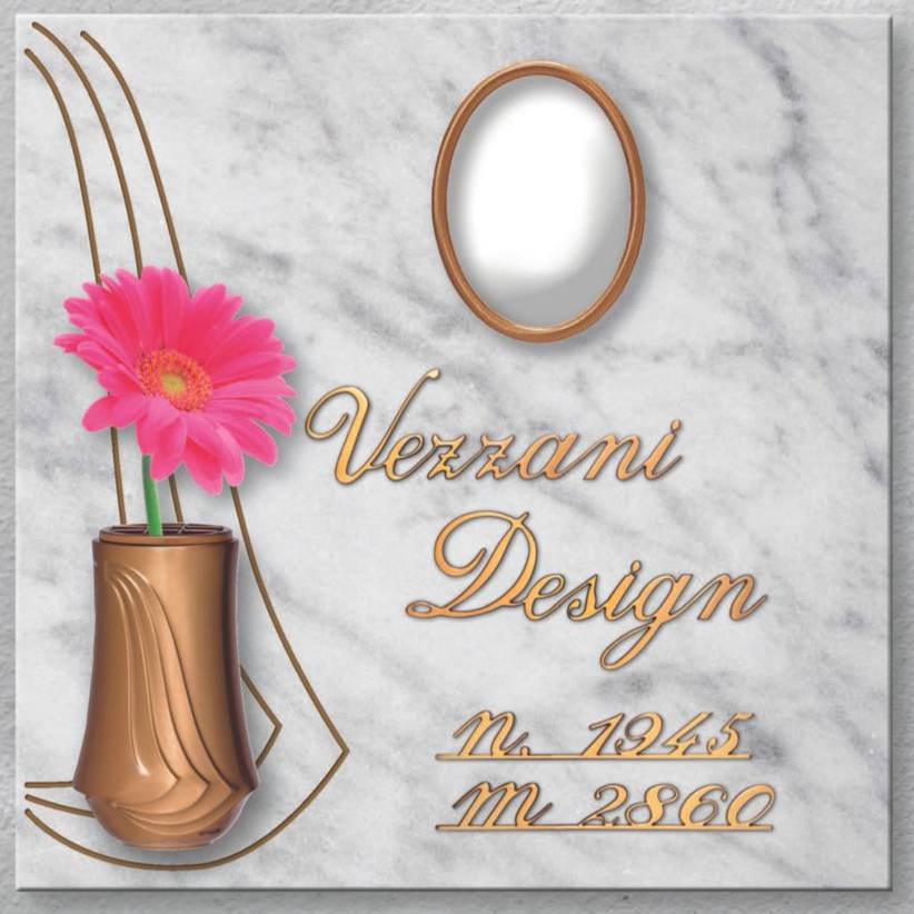 Ossario con incisione personalizzata vezzani design 23