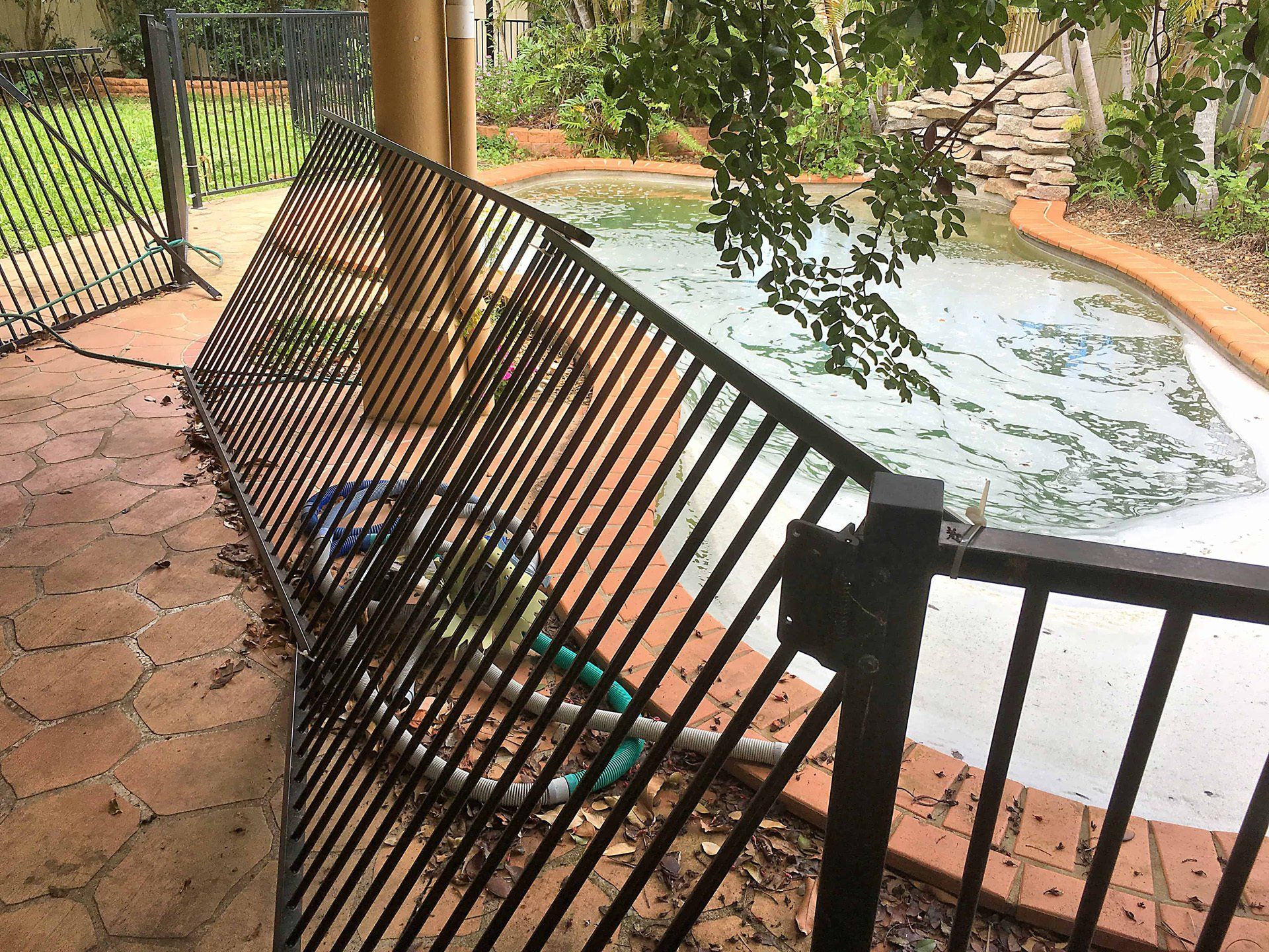 Vinyl fence repairs