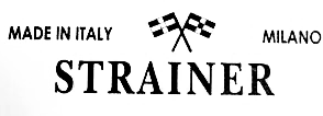 STRAINER CASHMERE MILANO-LOGO