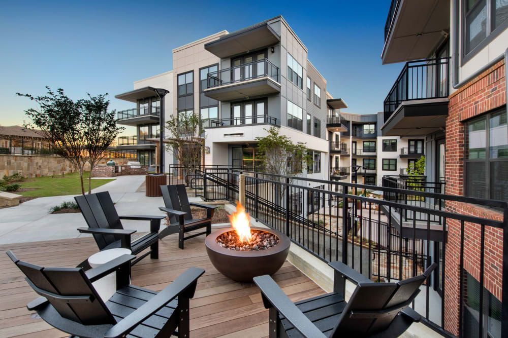 Outdoor Firepit at The Brunswick