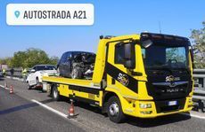 soccorso con rimorchio su strada