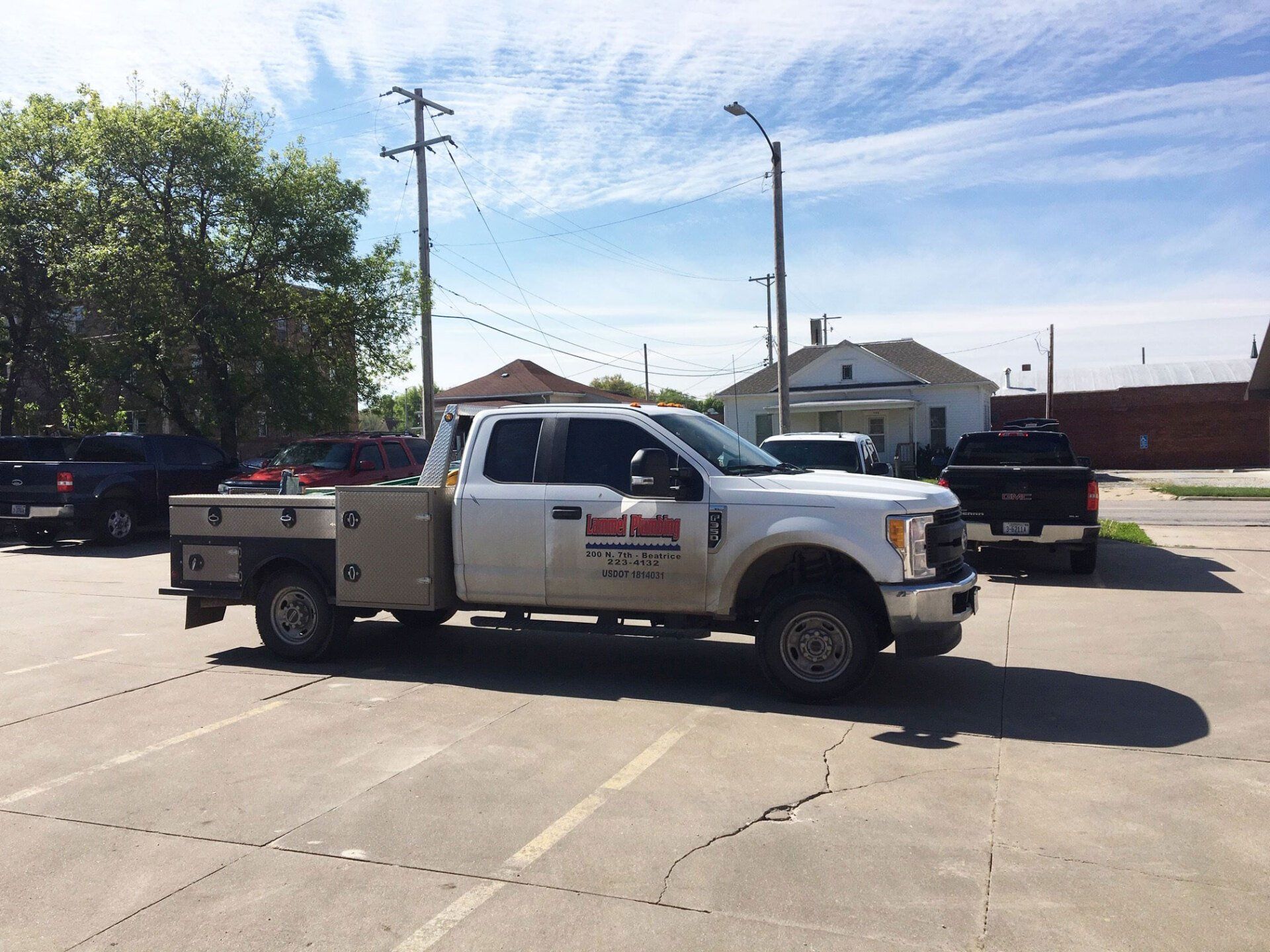 Company Truck - Beatrice, NE - LAMMEL PLUMBING, INC.
