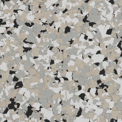 Cabin Fever decorative flake color sample, FB-127