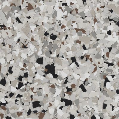 Coyote decorative flake color sample, FB-513