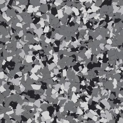 Wombat decorative flake color sample, FB-616