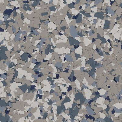 Stonewash decorative flake color sample, FB-708