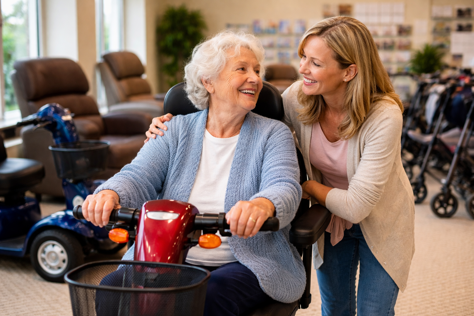 Assisted Living Mobility Equipment | Rocking Mobility